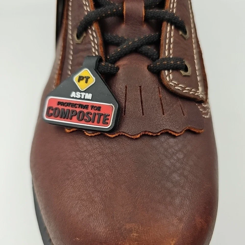 Georgia Boot AMP LT 9" Logger Composite Toe Waterproof EH Men's Size 11.5W - Picture 9 of 11